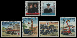 Barbados 1986 - Mi-Nr. 660-661 & 662-665 ** - MNH - 2 Komplette Ausgaben - Barbados (1966-...)