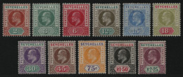 Seychellen 1903 - Mi-Nr. 38-48 * - MH - Edward VII - Seychelles (...-1976)