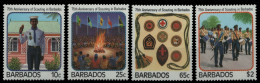 Barbados 1987 - Mi-Nr. 679-682 ** - MNH - Pfadfinder / Scouts - Barbades (1966-...)