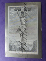 Alphonse Jean  MOONS  Antwerpen Op 29 Jaar Te 1871 Porceleinpapier - Images Religieuses