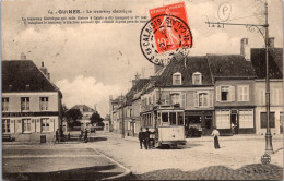 CPA  - SELECTION - GUINES  -  Le Tramway Electrique - Guines