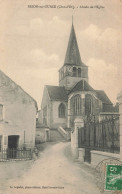 Brion Sur Ource * Rue Et Abside De L'église - Autres & Non Classés