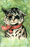 GATO - CAT - CHAT - KAT - KATZE- ILLUSTRATEUR; Louis Wain (2scans) - Wain, Louis