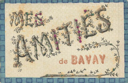 59 - NORD - BAVAY - Carte Fantaisie Ancienne "mes Amitiés De" - 10194 - Bavay