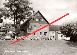 AK Hocksteinschänke Gasthof A Zeschnig Hohnstein Rathewalde Heeselicht Hohburkersdorf Waltersdorf Sächsische Schweiz DDR - Hohnstein (Sächs. Schweiz)