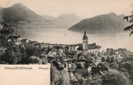 - Vierwaldstättersee.  VITZNAU. - Scan Verso - - Vitznau