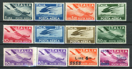 AZ-3 Italie PA N° 113 à 121 **  Série Complète    A Saisir !!! - Airmail