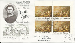 24918) Canada First Day Cover FDC 1971 - 1971-1980