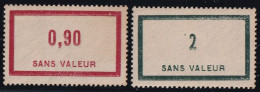 France Fictifs N°F41/42 - Neuf ** Sans Charnière - TB - Phantom