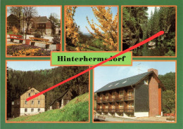 AK Hinterhermsdorf Neudorf A Sebnitz Saupsdorf Ottendorf Nixdorf Hinterdaubitz Khaa Kirnitzschtal Sächsische Schweiz DDR - Hinterhermsdorf