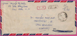 Ag1568 - VIETNAM - Postal History - Air Mail COVER To NORWAY  1982 - T.P. - Viêt-Nam