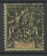 Moheli (1906) N 9 (o) - Oblitérés