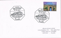 52748. Carta Ambulante Postal DENIA- ALTEA (Alicante) 2015. Ferrocarril, 100 Aniversario Tren Marina - Briefe U. Dokumente