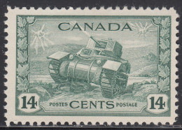 Canada Scott # 259 MNH Ram Tank - Neufs