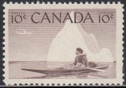 Canada Scott # 351 MNH Inuk & Kayak - Ongebruikt