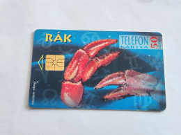 HUNGARY-(HU-P-1995-21B)-HOROSKOP-RAK-(133)(50units)(GEM0164CB92)(tirage-200.000)-USED CARD+1card Prepiad Free - Hongrie