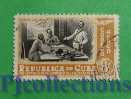 S685 - CARAIBI - CARIBBEAN 1948 JUNTA DE LA MAJORANA 8c USATO - USED - Oblitérés