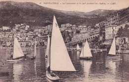 MONACO(BATEAU A VOILE) REGATES - Porto