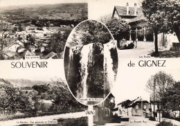 Gignez * Souvenir De La Commune * Cp 4 Vues - Zonder Classificatie