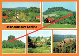 AK Schöna Reinhardtsdorf A Bad Schandau Postelwitz Krippen Schmilka Pirna Herrnskretschen Hrensko Sächsische Schweiz DDR - Schöna