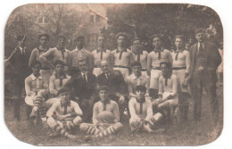 CARTE-PHOTO De L'équipe De Rugby De L'école Supérieure D'ALBI 1923-24 (RARE!!). - Albi