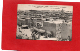 Delcampe - SOUDAN----TOMBOUCTOU---Le Marché--La Mosquée De Sankore Et Le  Fort Hugueny--voir 2 Scans - Sudan