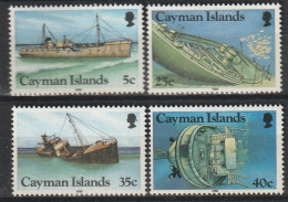 CAYMAN ISLANDS - N°551/4 ** (1985) Naufrages De Bateaux - Kaimaninseln