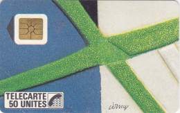 Telecarte C4 Luxe  - Croix Verte Tableau De Dorny - 50u - SO2 - 1988 - Reste 14 Unites - Internas