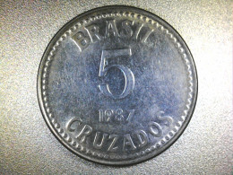 Brasil, 5 Cruzados 1987 - Brésil