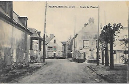 CPA Maffliers Route De Presles - Maffliers