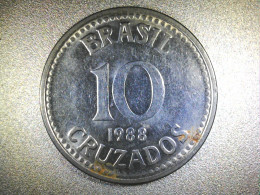 Brasil, 10 Cruzados 1988 - Brésil