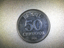 Brasil, 50 Centavos 1986 - Brésil