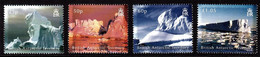 (096) Brit. Antarc. Territ. (BAT)  2007 / Landscapes / Tourism / Paysages / Ice Mountains  ** / Mnh  Michel 454-457 - Otros & Sin Clasificación