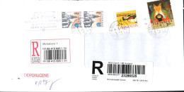 SLOVAQUIE AFFRANCHISSEMENT COMPOSE SUR LETTRE RECOMMANDEE POUR LA SUISSE 2007 - Cartas & Documentos