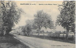 CPA Maffliers Quartier De La Maison Neuve - Maffliers