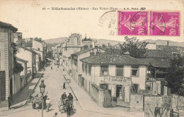 Villefranche * La Rue Victor Hugo * Entreprise GARAMPON * Attelage - Villefranche-sur-Saone