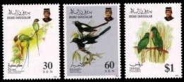 (006) Brunei / 1993 / Fauna / Animals / Birds / Oiseaux / Vögel  ** / Mnh  Michel 462-464 - Brunei (1984-...)