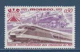 Monaco - YT N° 879 ** - Neuf Sans Charnière - 1972 - Nuovi