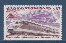 Monaco - YT N° 879 ** - Neuf Sans Charnière - 1972 - Unused Stamps