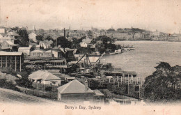 Australie (New South Wales) Berry's Bay, Sydney 1907 - Sydney