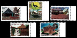 (045) Burkina Faso / 1998 / Hunting Huts / Jagdhütten / Fauna / Tiere / Rare / Scarce  ** / Mnh  Michel 1908-12 - Burkina Faso (1984-...)