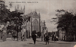 Australie (New South Wales) St Mary's Cathedral, Sydney (Cathédrale Sainte Marie) 1909 - Sydney