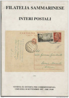 Filatelia Sammarinese Interi Postale Vendita Su Offerta Per Corrispondenza  1996 - Catalogues For Auction Houses