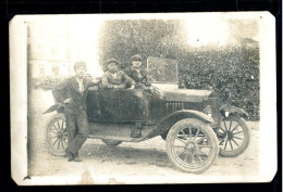 CPA PHOTO - Voiture Marque à Identifier - Passenger Cars