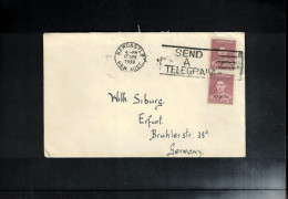 Australia 1939 Interesting Letter To Germany - Storia Postale