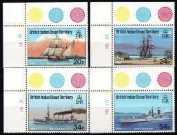 1991 Territorio Britannico Oceano Indiano, Navi,  Serie Completa Nuova (**) - British Indian Ocean Territory (BIOT)