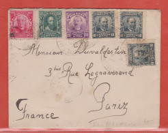 BRESIL LETTRE DE 1911 DE PERNAMBUCO POUR PARIS FRANCE - Briefe U. Dokumente