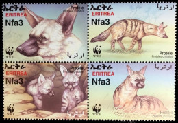 (061) Eritrea  WWF / Fauna / Animals / Animaux / Tiere ** / Mnh  Michel 254-257 - Erythrée