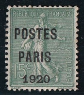 France Préoblitéré N°25 - Neuf Sans Gomme - TB - 1893-1947