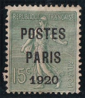 France Préoblitéré N°25 - Neuf Sans Gomme - TB - 1893-1947